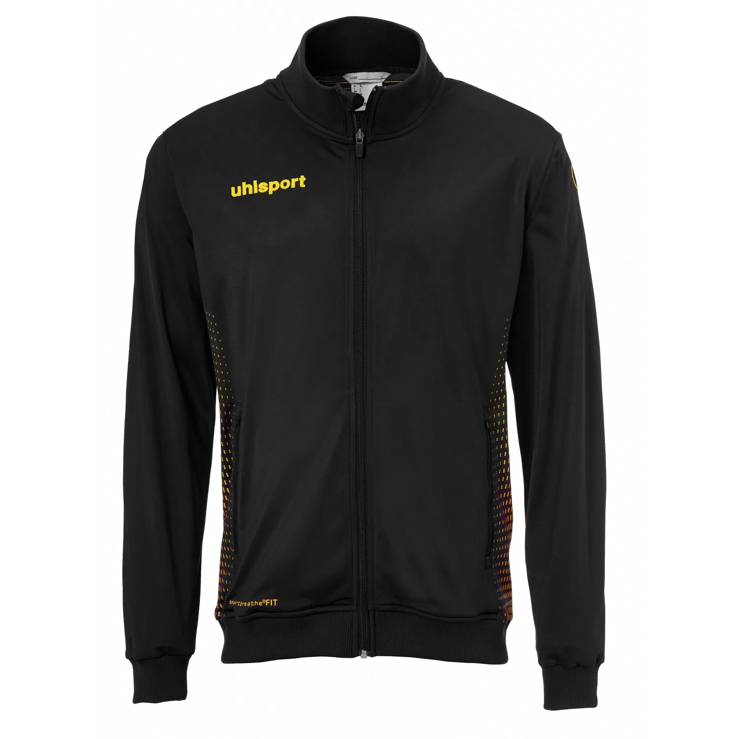 Детская куртка с флисовой подкладкой Score Track Uhlsport, Schwarz Fluoreszierendes Neongelb