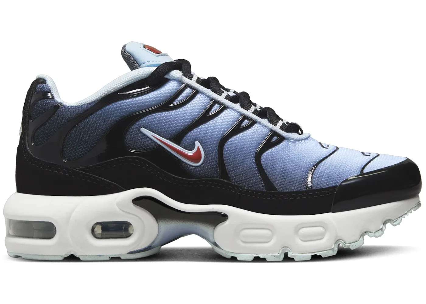 Детские кроссовки Lifestyle Nike Air Max Plus, Black/Blue Tint/Light Smoke Grey/Rugged Orange