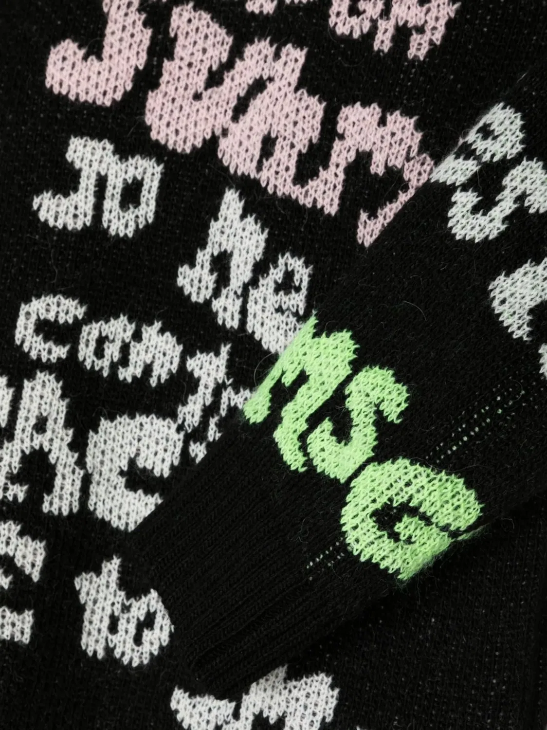 MSGM Джемпер черный — фото 3