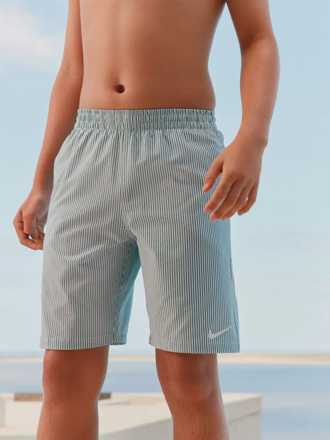 Плавки Nike Swim Breaker, зеленые — фото 4