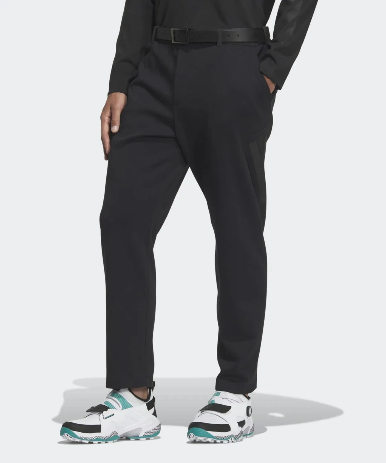 Мужские спортивные брюки из стрейч-ткани Adidas Golf, Black