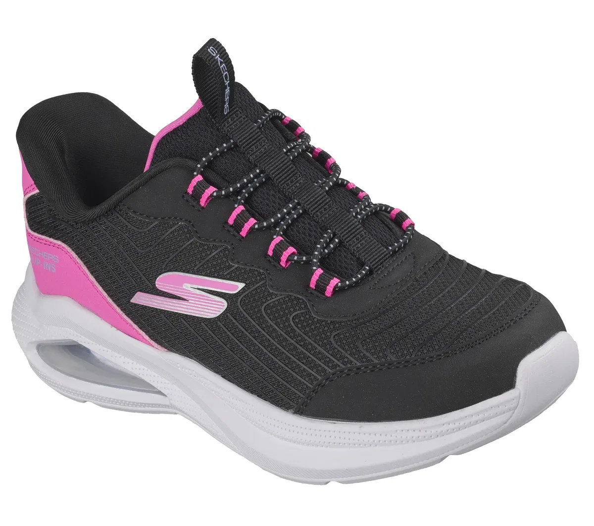 Детские слипоны Microspec Max Velocity - Jump Pop Skechers, черный/мультиколор — фото 4