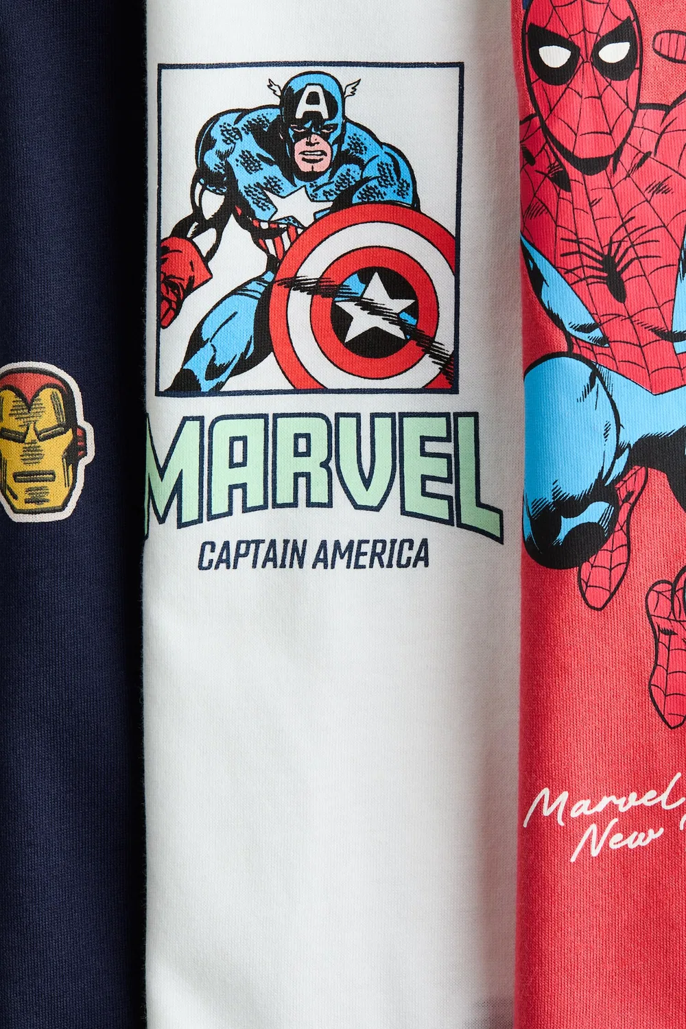 Набор из 3 футболок с принтом H&M, Rot/Marvel Comics — фото 2