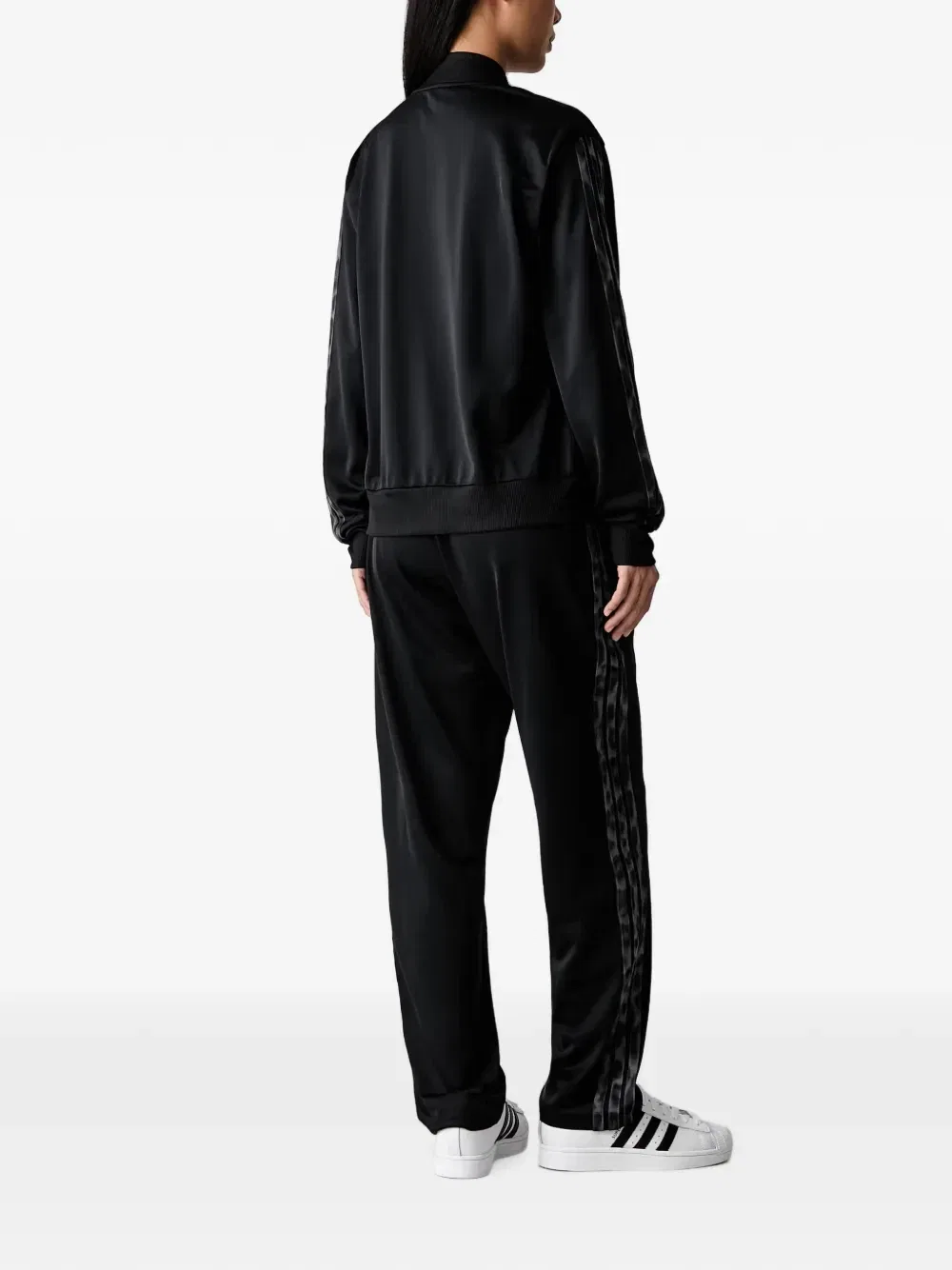 Логотипный спортивный костюм Adidas, черный — фото 2