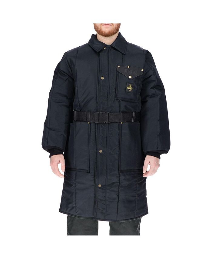 

Утепленное пальто инспектора из железного туфа Спецодежда до колена Парка RefrigiWear, синий