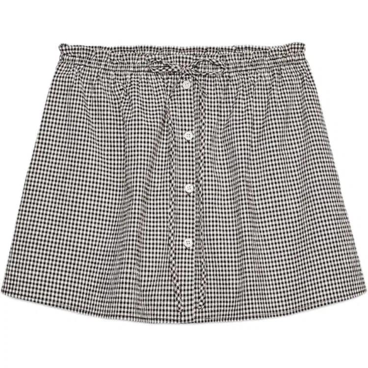 Женская повседневная юбка-миди ZARA, Темно-Коричневый