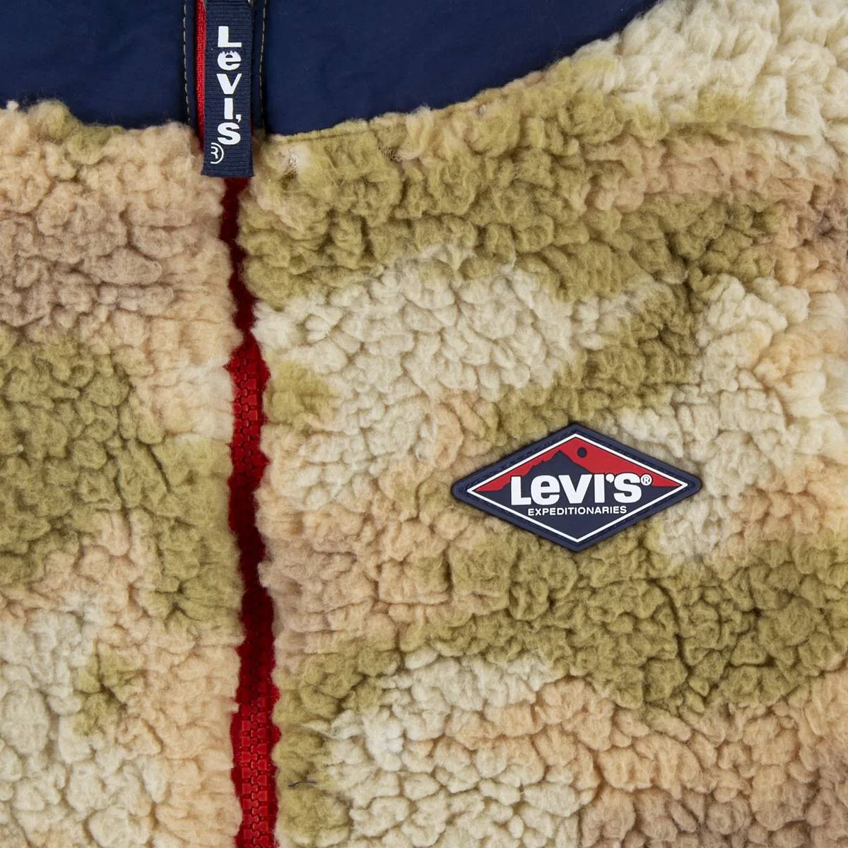 Куртка Sherpa для мальчиков 8-20 лет Levi's, Oatmeal - Beige — фото 3