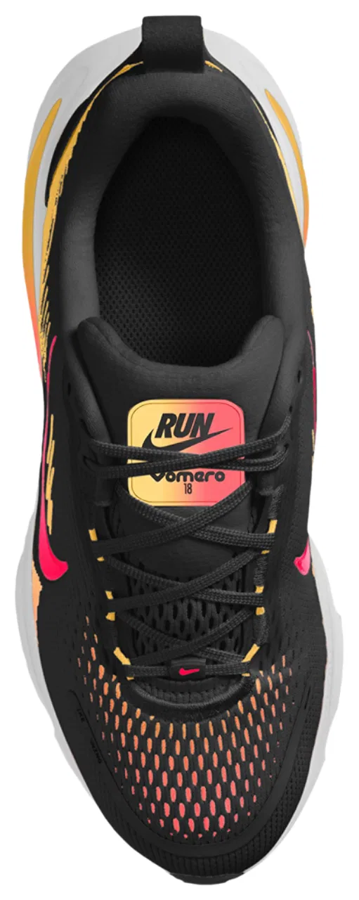 Кроссовки для мальчиков Vomero 18 Nike, цвет Black/Bright Crimson/Light Crimson — фото 3