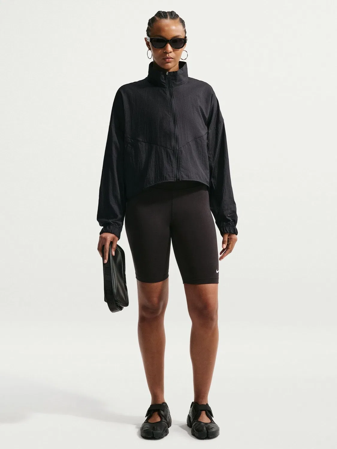 Куртка ветрозащитная Windrunner Nike, черный — фото 3
