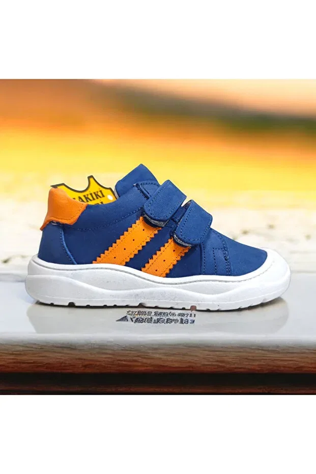 Детские кожаные туфельки для новорожденных Sportswear Viva Shoes, Blue