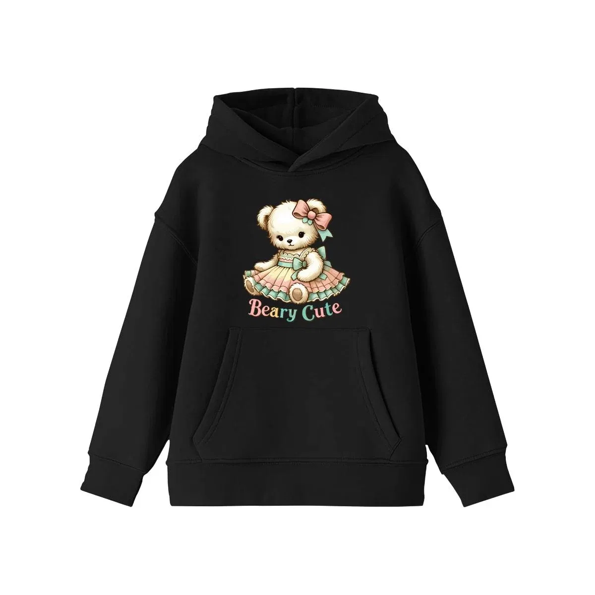 Детский свитшот с принтом для мальчиков Beary Cute Teddy Bear Bioworld, Black