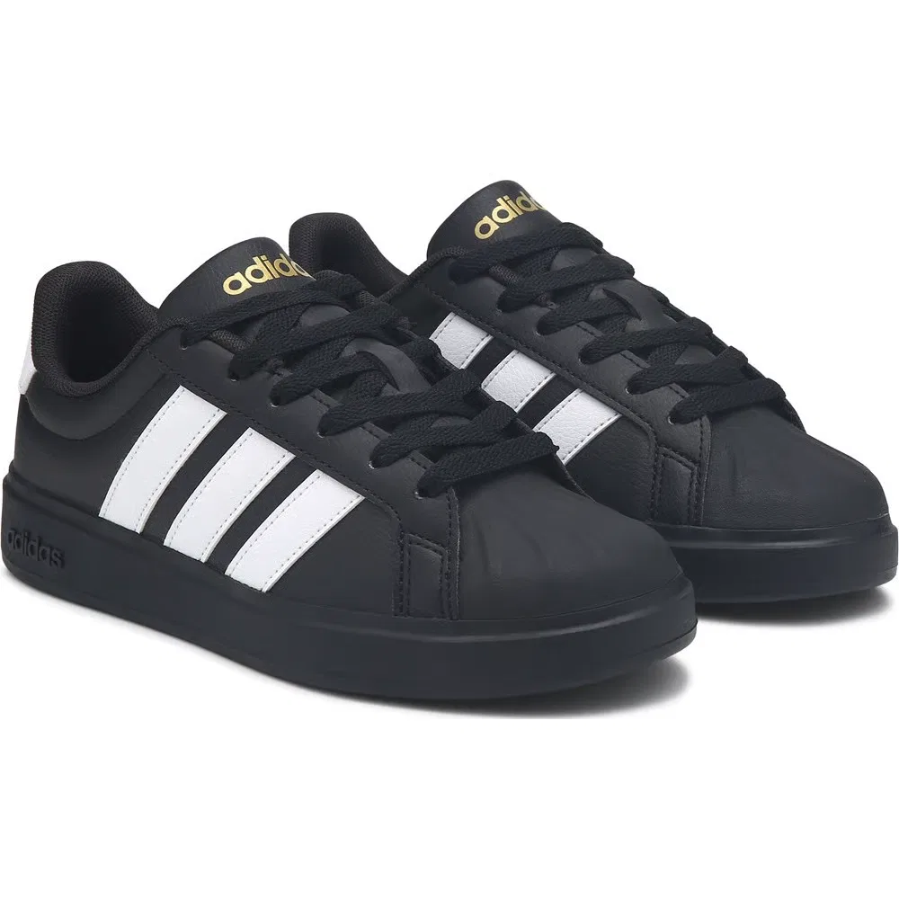 Детские кроссовки Streettalk Adidas, Black/Black/White