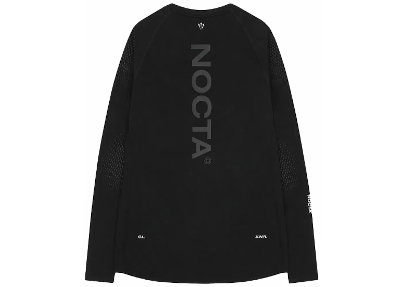 Мужская футболка с длинным рукавом Nike x NOCTA Top, Black — фото 2