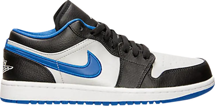 

Кроссовки Air Jordan 1 Low Black Game Royal, черный