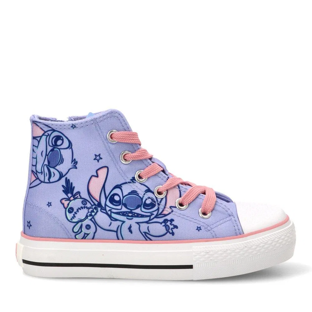 Детские кеды из канваса Stitch Luna, Darklila