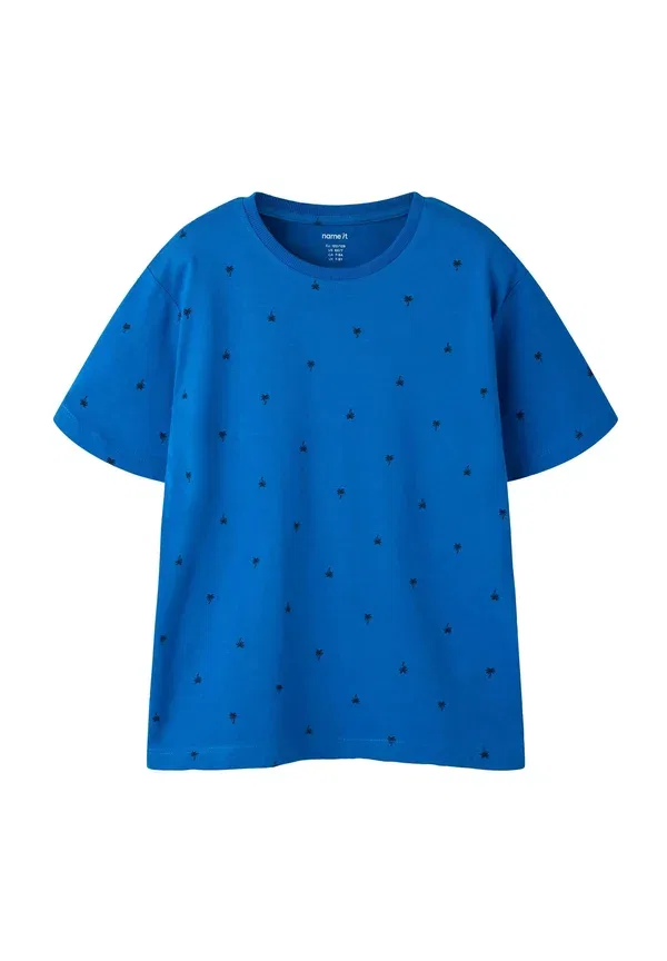 Футболка с принтом Nkmjaxon Name It, Nautical Blue, синий