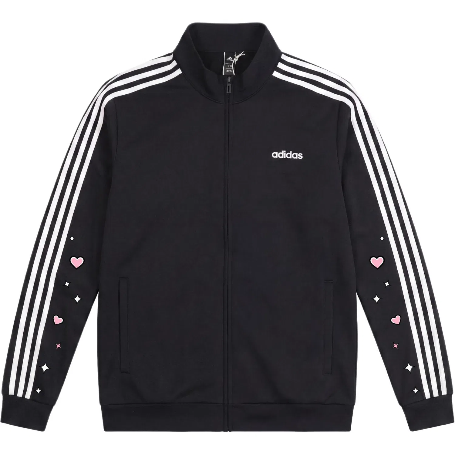 Мужская куртка с высоким воротником Adidas ESSENTIALS, Black