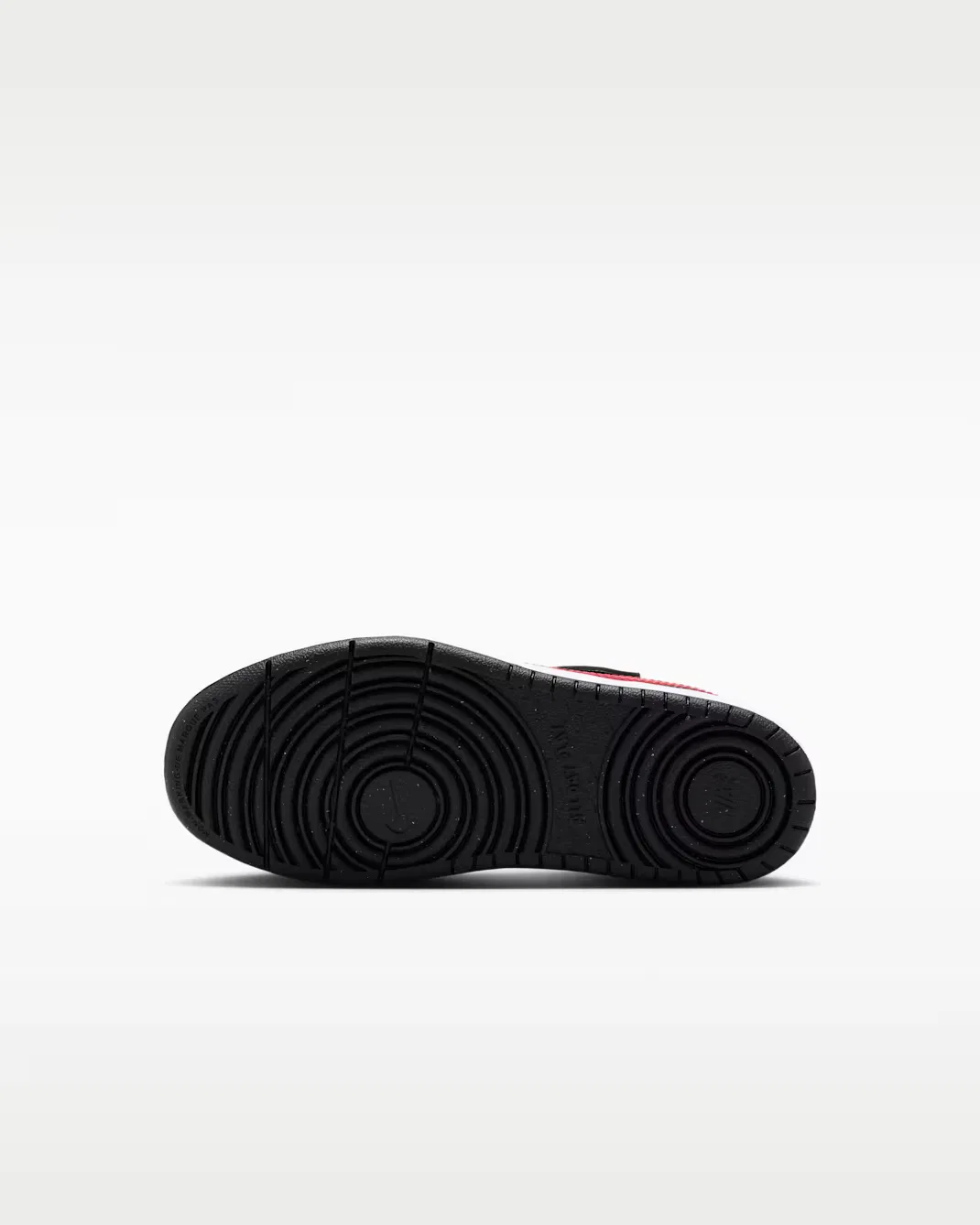 Детская обувь Nike Court Borough Low, Black/Anthracite/White/University Red — фото 2