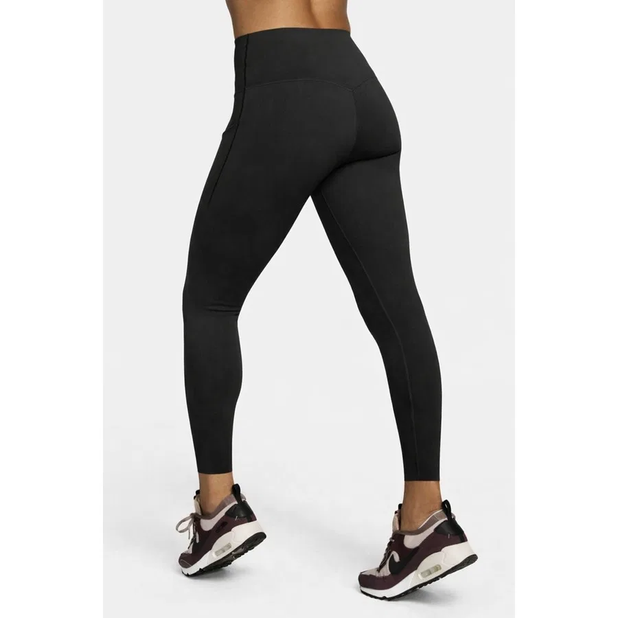 Леггинсы с высокой посадкой Nike Dri-FIT Universa 7/8, Черный — фото 2
