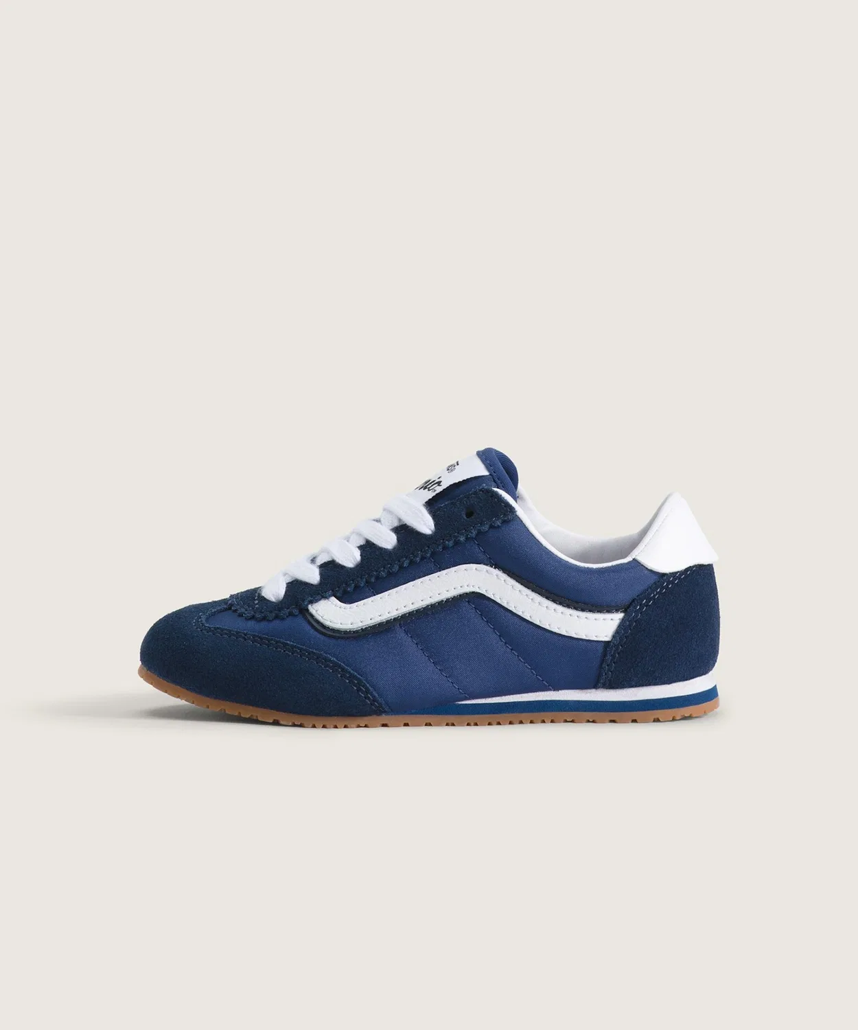 Детские кроссовки с замшевым верхом Super Lowpro True Navy VANS, Navy