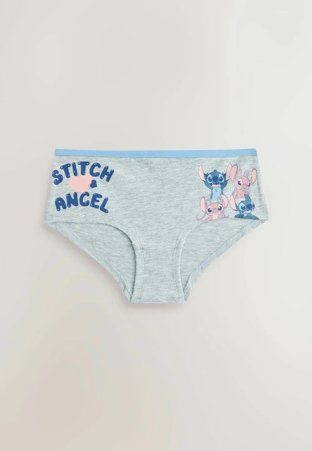 Трусы-Хипстеры Lilo & Stitch, стандартный крой, комплект из 5 штук Next, Blue Pink — фото 4