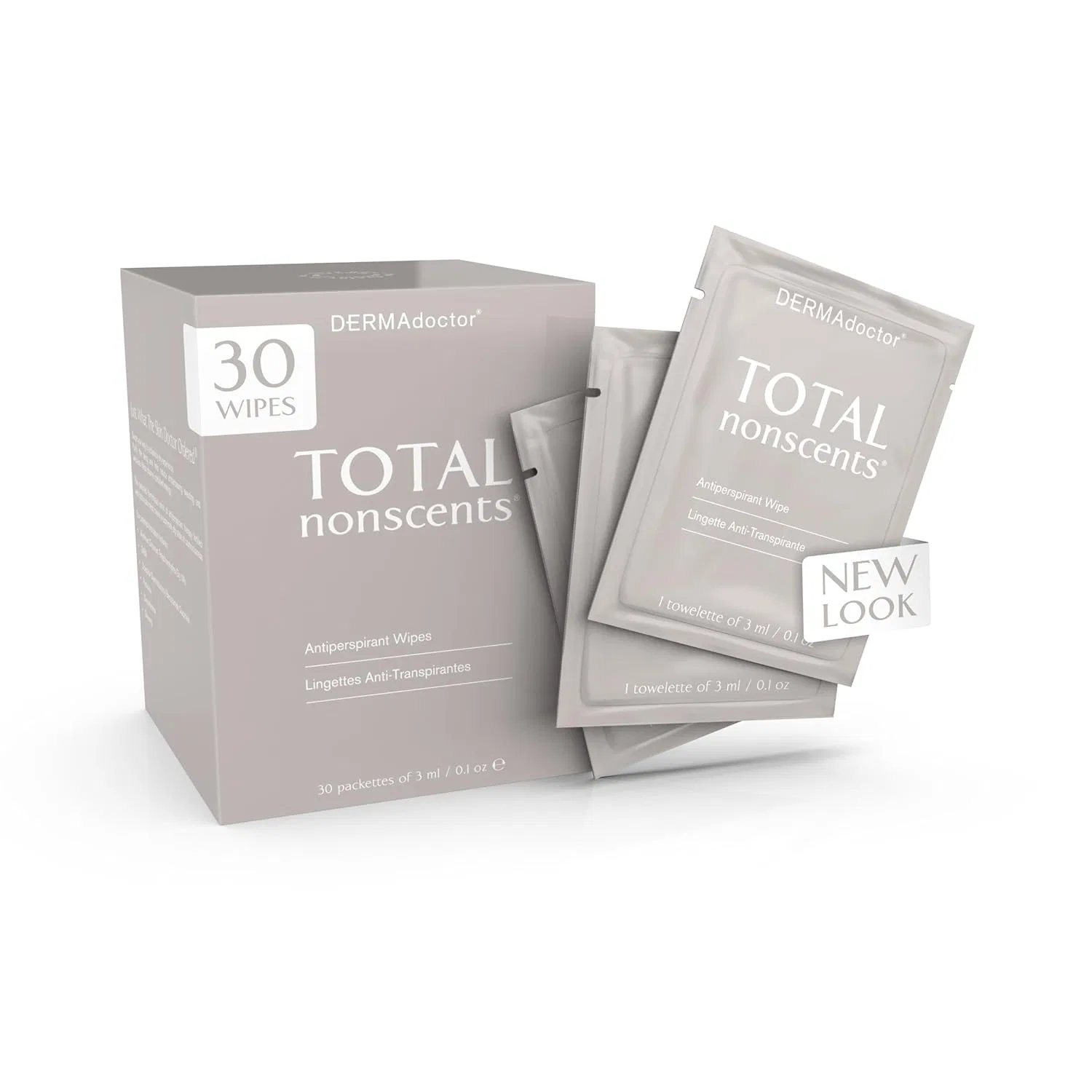 Антиперспирантные салфетки MED e TATE DERMAdoctor, 30 шт, 0.1 fl oz
