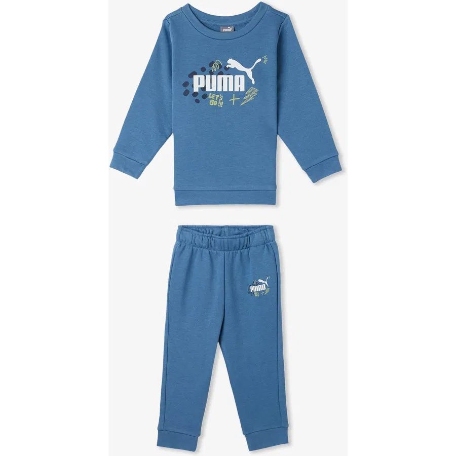 Комплект спортивного костюма с длинным рукавом Ess+ Fcant.24 Puma, Синий
