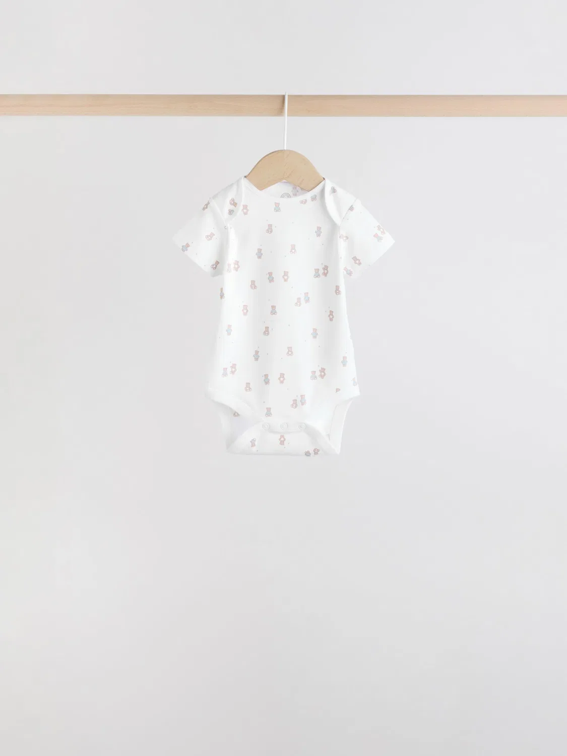 Комплект боди с коротким рукавом, 7 штук, Baby Bear Next, голубой — фото 4