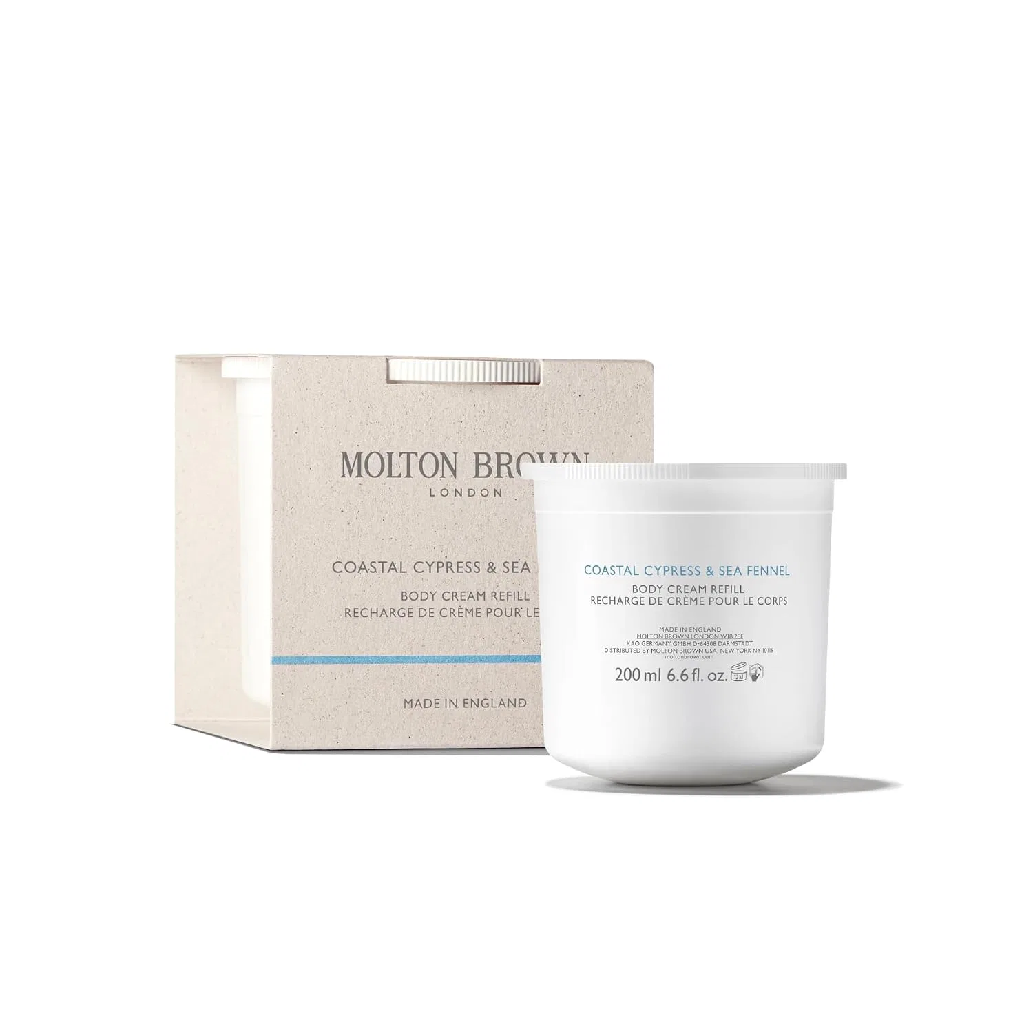 Молочный крем для тела Refill Coastal Cypress & Sea Fennel, Molton Brown, 200 мл