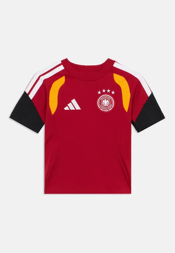 Футболка Deutschland DFB для детей и юношей - одежда национальной сборной Adidas Performance, красный