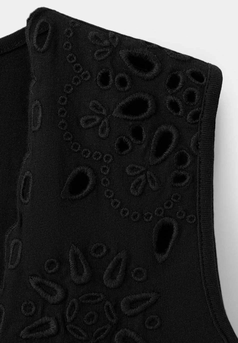 Подростковая - блузка Mango Kids, Black — фото 4