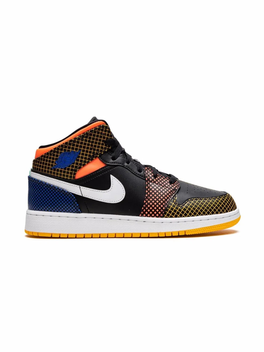 Кроссовки Air Jordan 1 Mid MMD, черный — фото 2