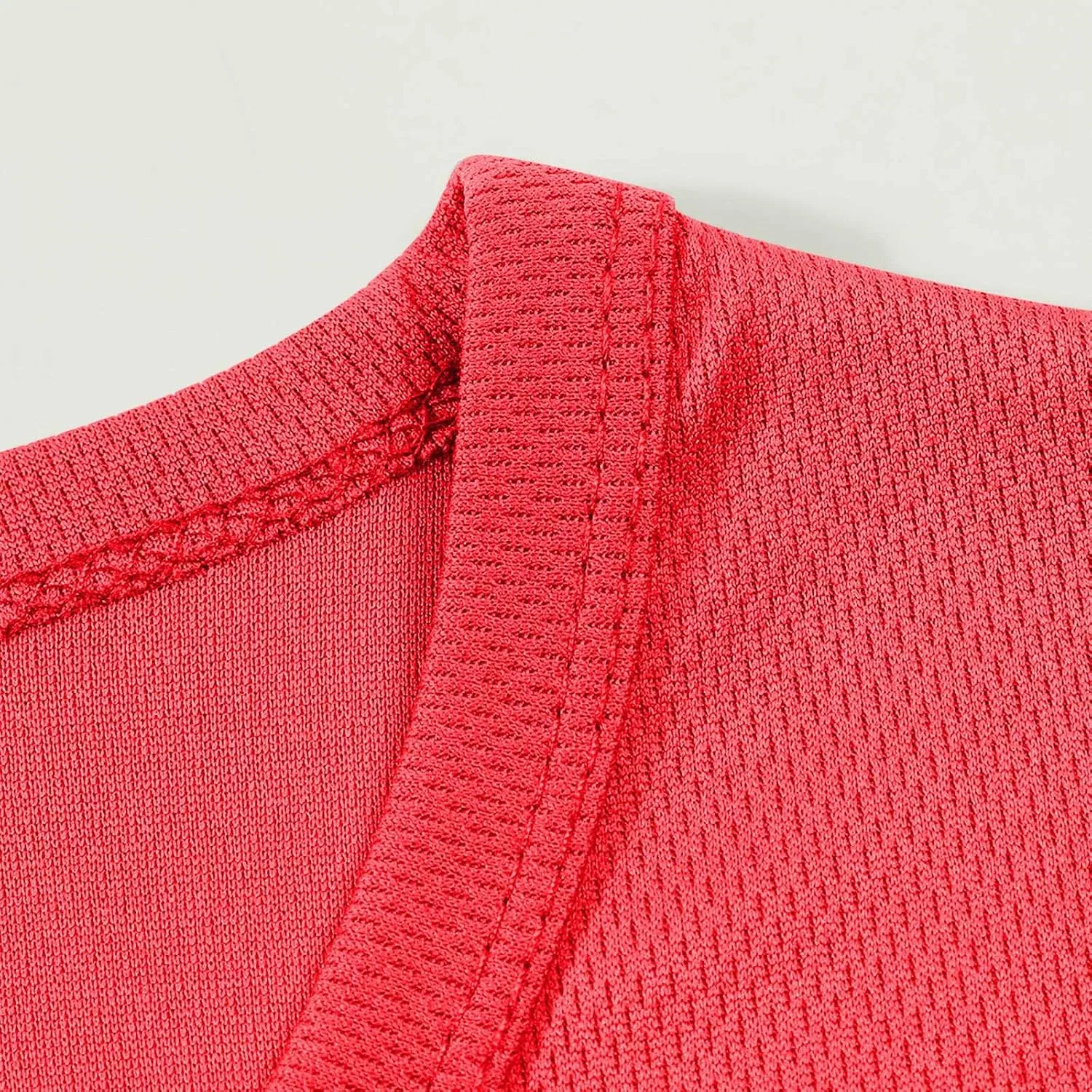 Мужская футболка с круглым вырезом Generic, Red — фото 3