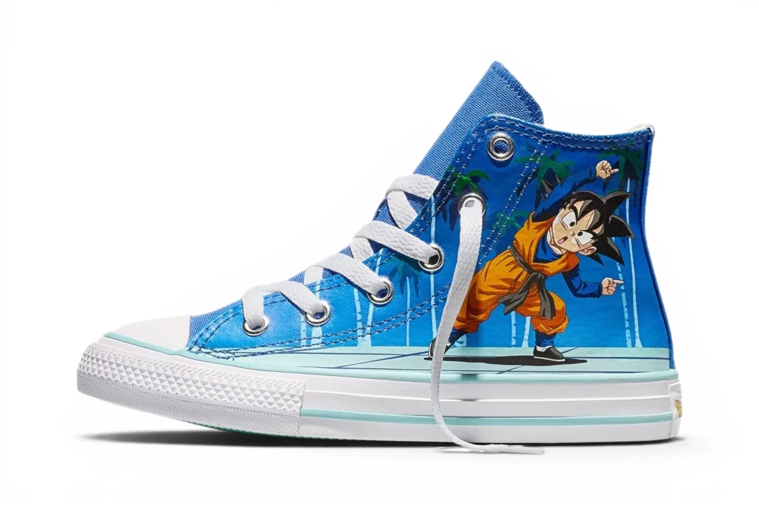 Кроссовки Dragon Ball Z x Converse Chuck Taylor All Star High GS, синий — фото 2