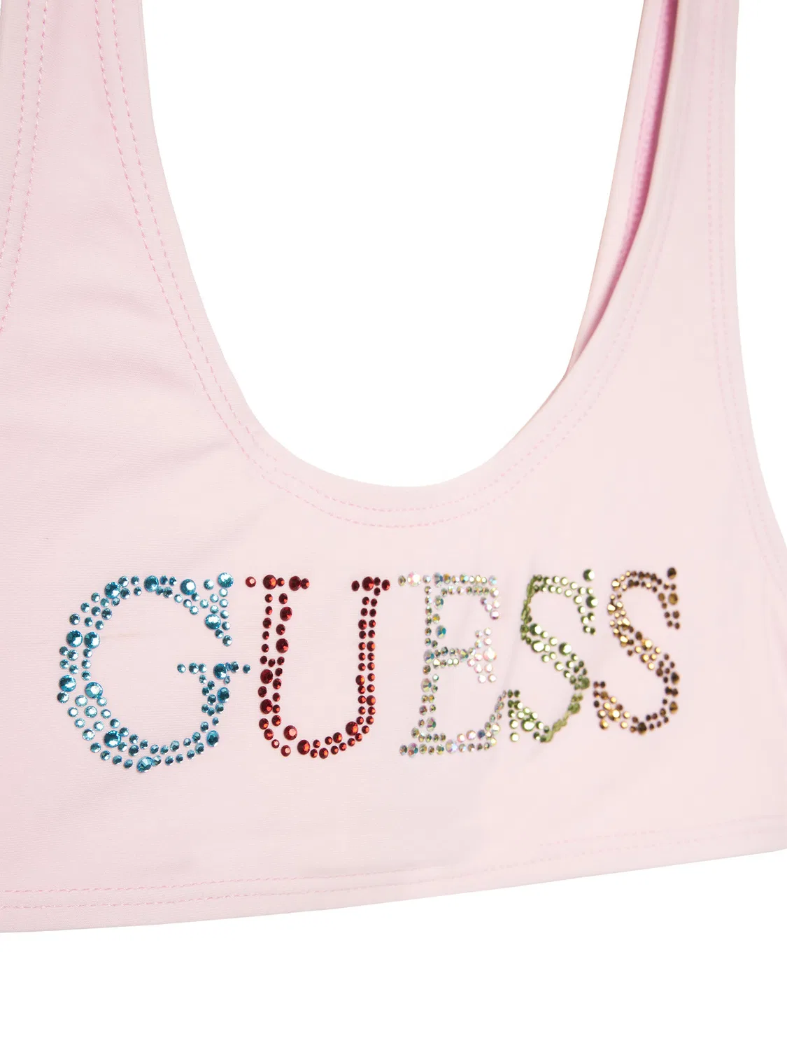 Купальник для девочки Guess, светло-розовый — фото 4
