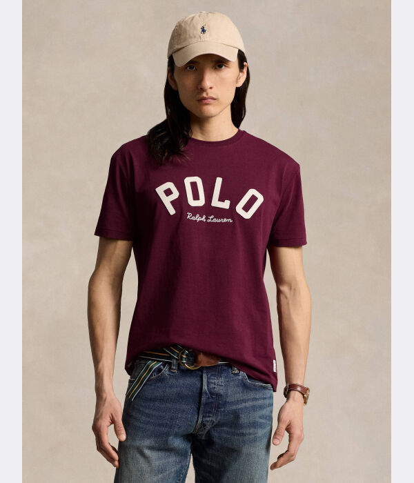 

Футболка классический крой Polo Ralph Lauren, бургундия