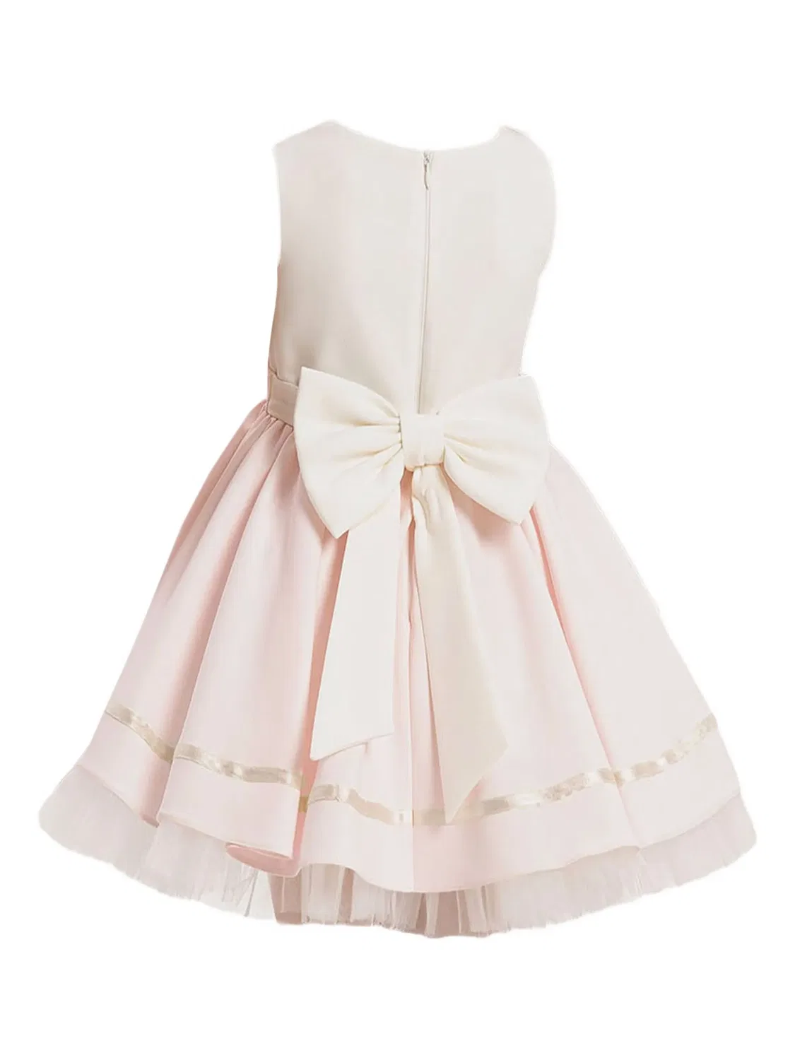 Платье с брошюрой и слоями Dress & Fleur, розовый — фото 2