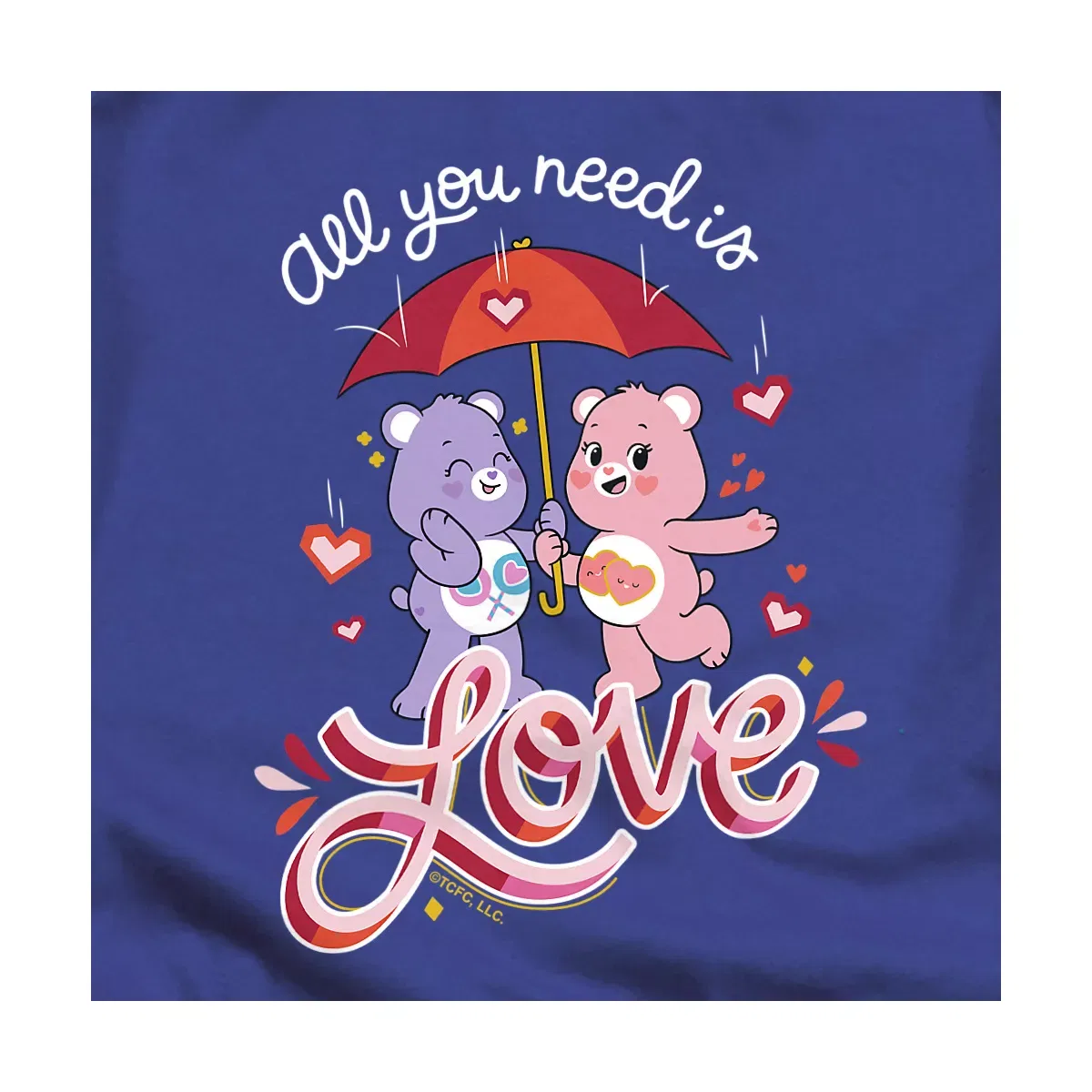 Детский боди-комбинезон с коротким рукавом Care Bears, Royal — фото 2