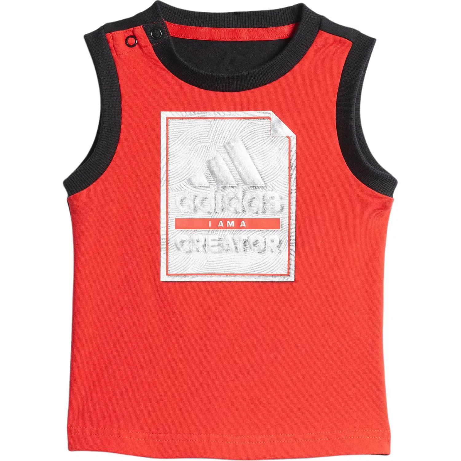 Спортивный костюм для малышей Adidas, Bright Red/White/Black — фото 4