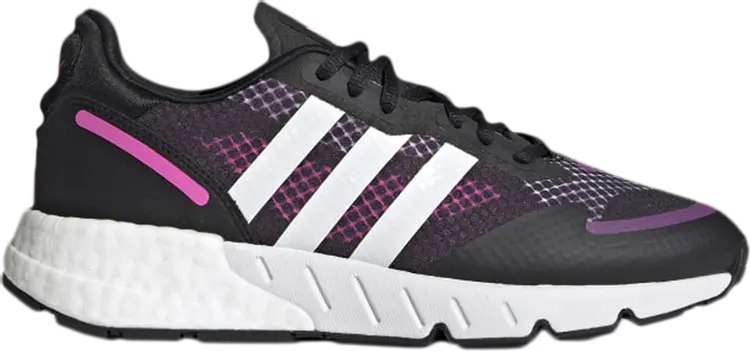 

Кроссовки Adidas Wmns ZX 1K Boost 'Black Screaming Pink', черный