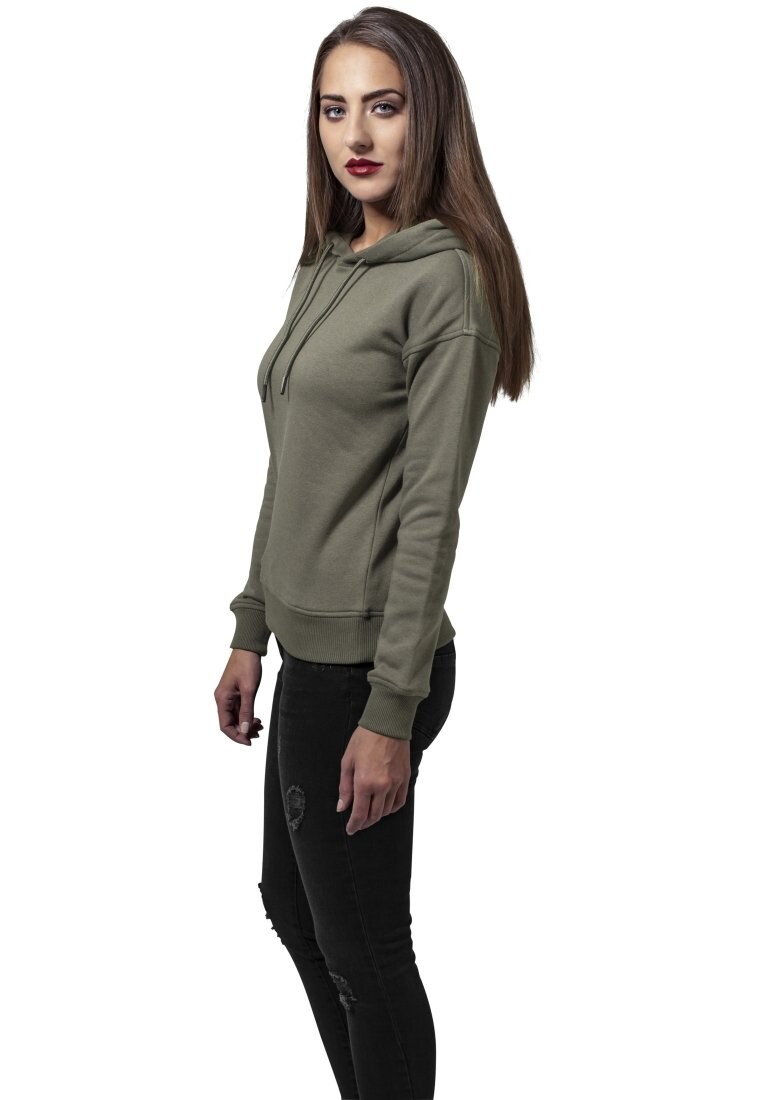 

Толстовка с капюшоном Urban Classics Ladies Hoody, темно-зеленый, Зеленый;серый, Толстовка с капюшоном Urban Classics Ladies Hoody, темно-зеленый