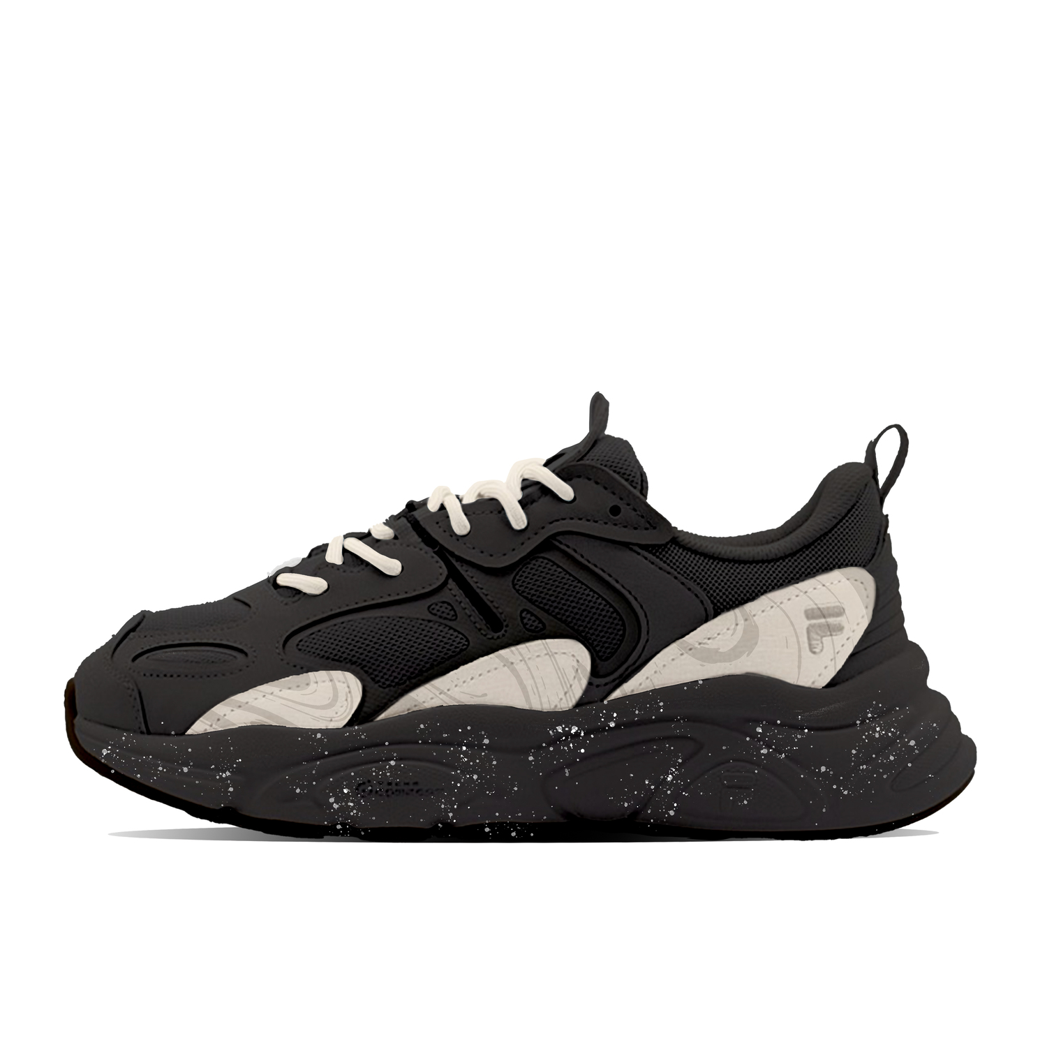 

Mars 2 Explorer амортизирующие дышащие низкие повседневные кроссовки Unisex FILA, черный