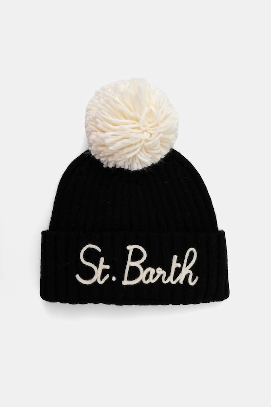 

Шапка из смесовой шерсти Mc2 Saint Barth, черный