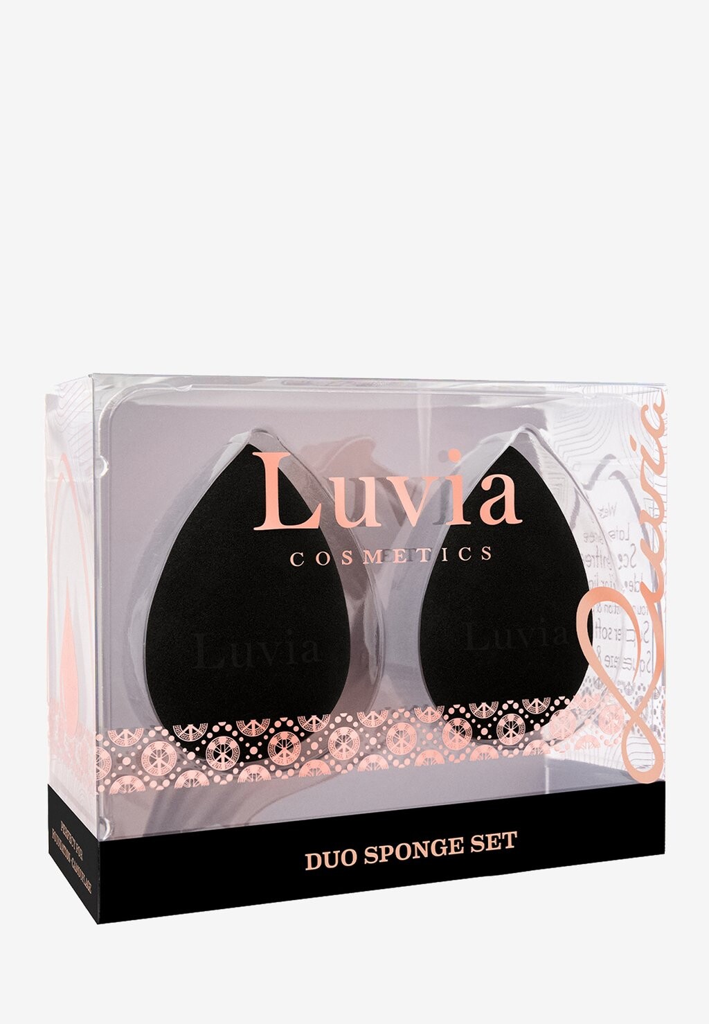 

Набор для макияжа Make-Up Blending Sponge Set Luvia Cosmetics, черный