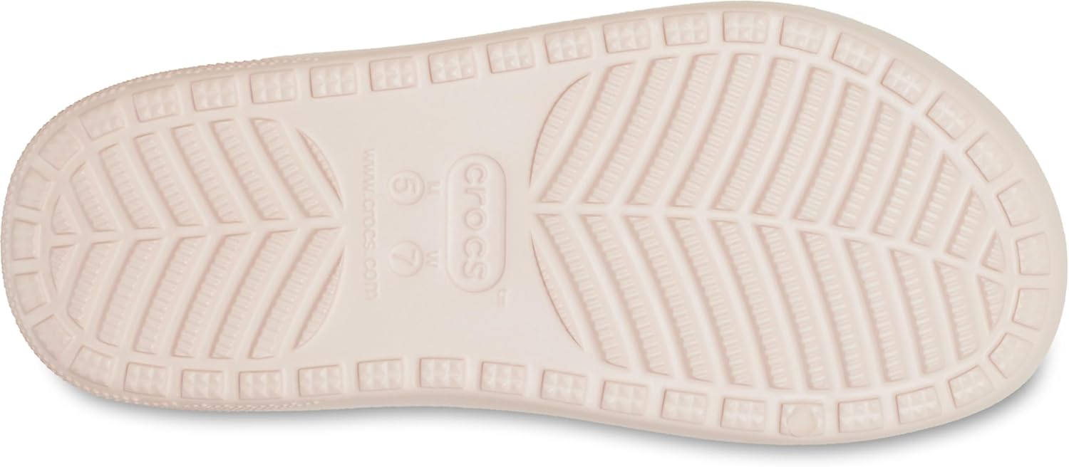 Классические сандалии Crocs унисекс для взрослых Cozzzy из махровой ткани, пушистые тапочки и шлепанцы, Quartz — фото 3
