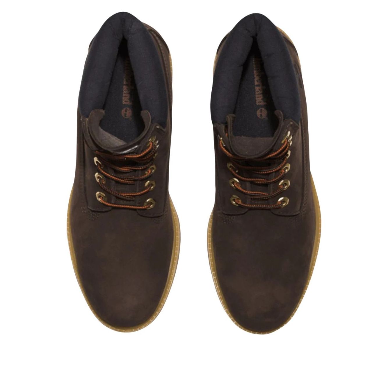 Водонепроницаемые ботинки Timberland 6 Inch Premium, темно-коричневые — фото 4