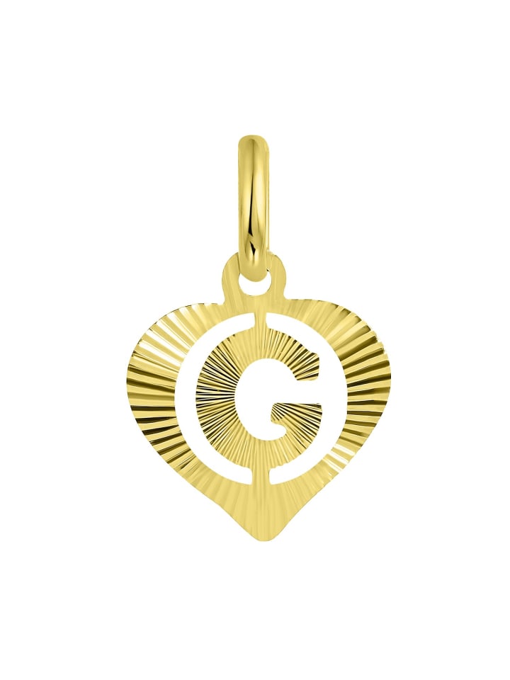 

Подвеска из золота 375 пробы в виде буквы «G» Lucardi