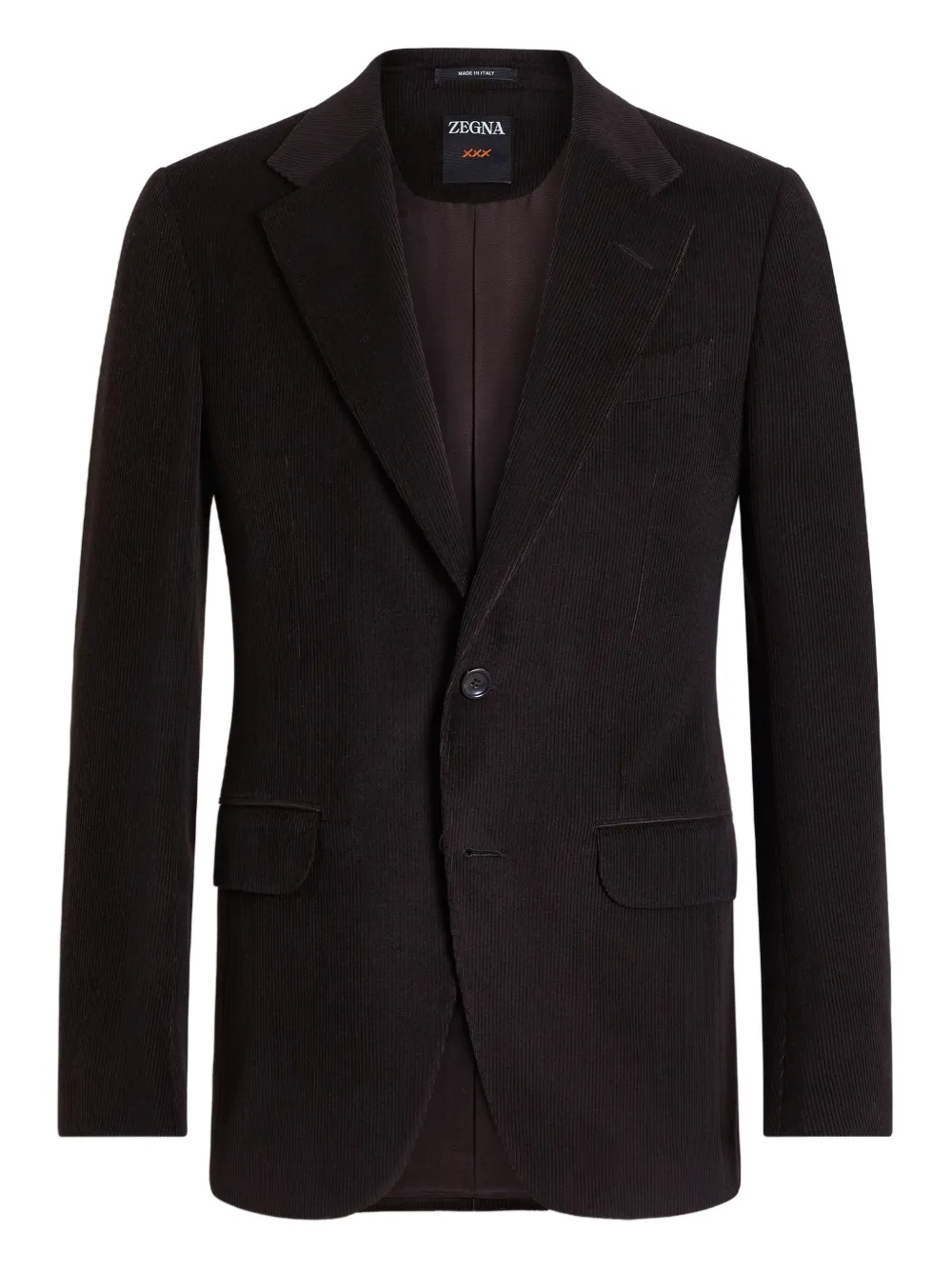 

Жакет из кашемировой смеси Zegna, коричневый