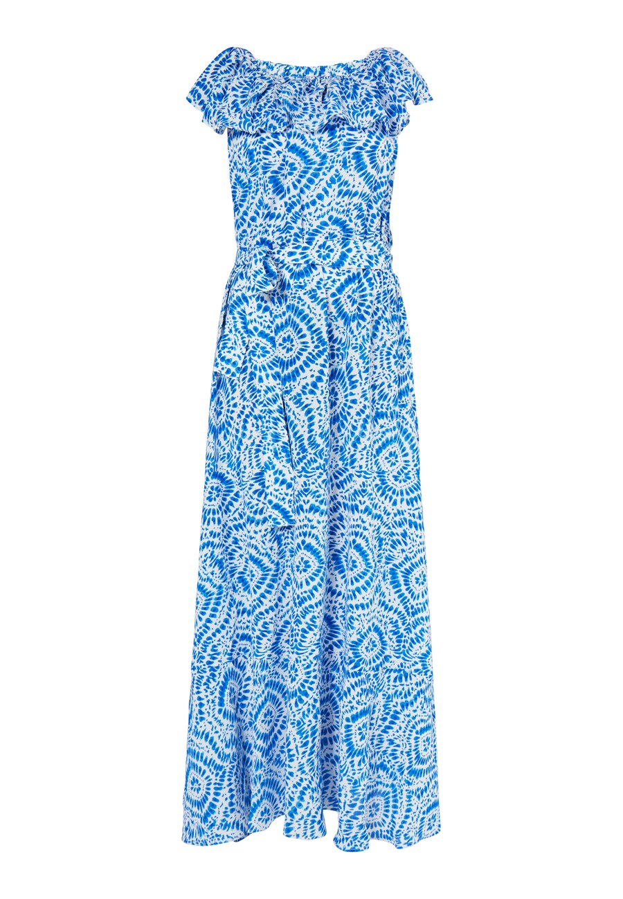 

Летнее платье IZIA, цвет Blue/Light blue