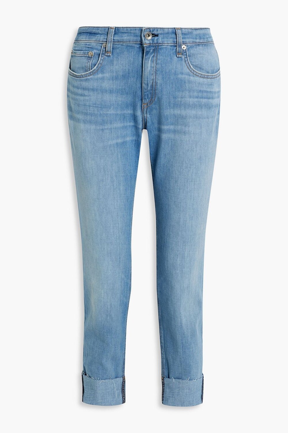 

Джинсы бойфренды Дре RAG & BONE, синий